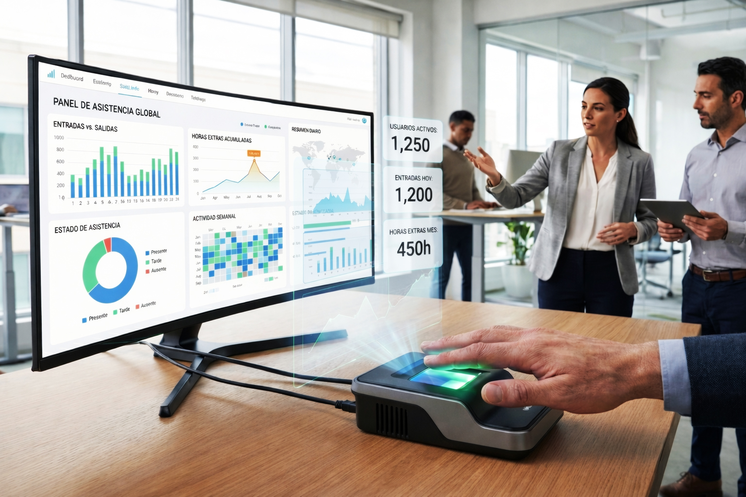 Panel de control de asistencia en la nube